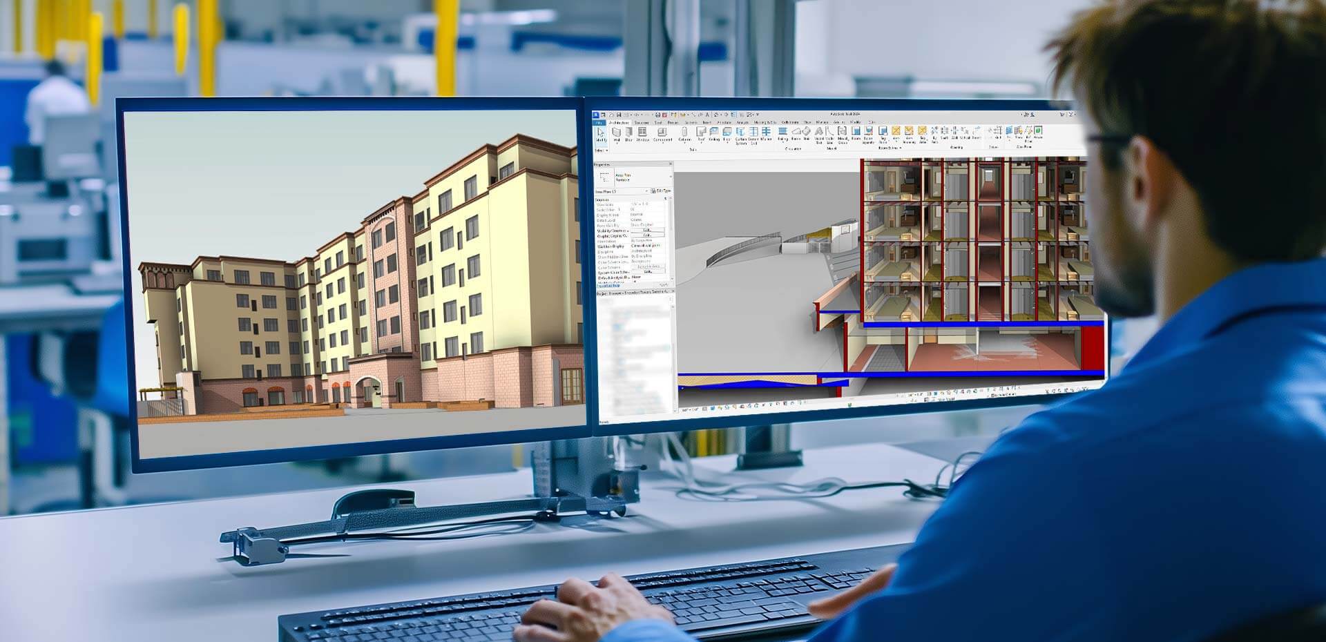 Prevent costly rework and get error-free construction with precise clash detection services