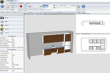 CAD Drafting and Modeling in Cabinet Vision