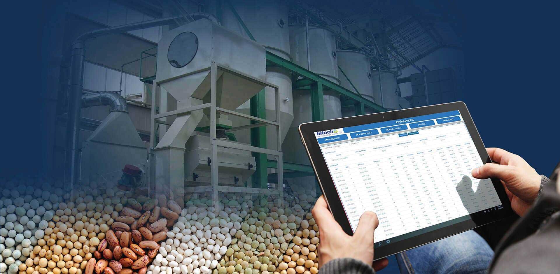 Real-time energy monitoring optimizes energy consumption for food manufacturing company Banner