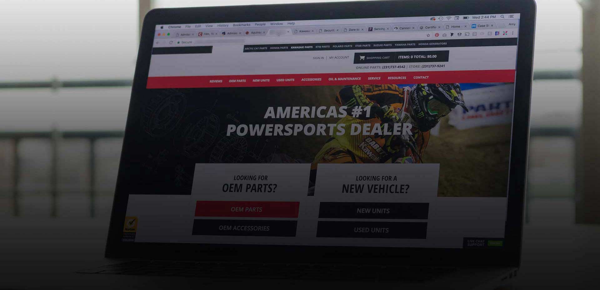 Accurate & updated product specifications data for powersports superstore enhances conversions Banner