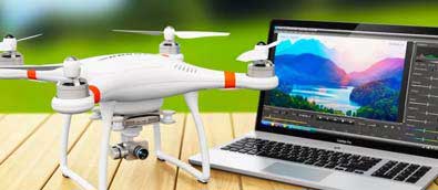 Drone video editing