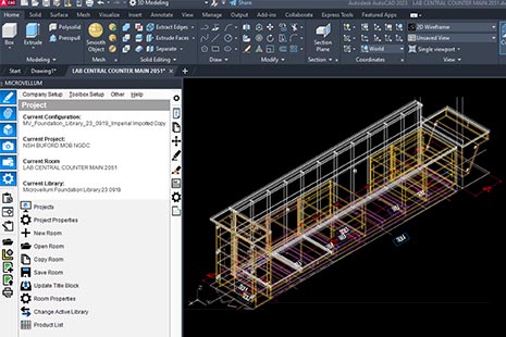 Woodwork Design Drafting in Microvellum