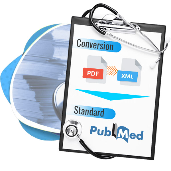 Medical Journal Documents from PDF files to XML format as per PubMed Standards