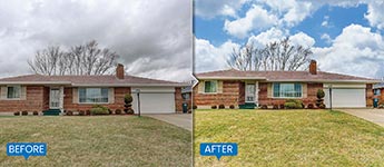 Sky Replacement in real estate photos