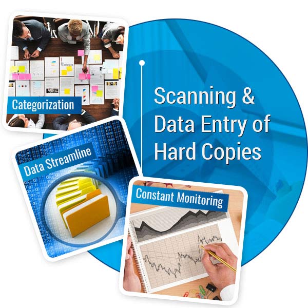 Scanning & Data Entry of Hard Copies