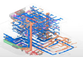 BIM Federated Model with LOD 400 for Eye Hospital | HitechDigital