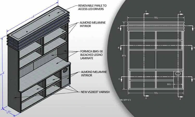 MillWork Drafting Detailing