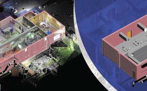 Construction Surveying with Point Cloud to BIM