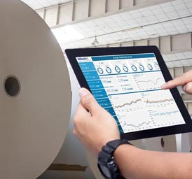 End-to-end visibility across multiple energy metrics and alerts on threshold breaches, optimizes consumption for paper manufacturer