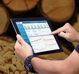 Real-time energy monitoring improves energy usage and feeders’ performance visibility for wooden pellets manufacturer
