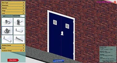 3D Door Configuration