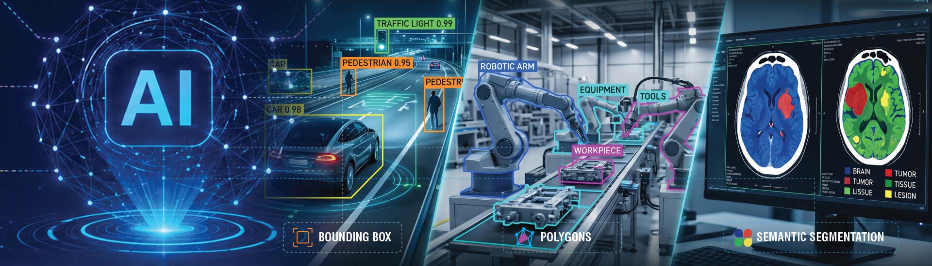 How image annotation types power AI models across industries