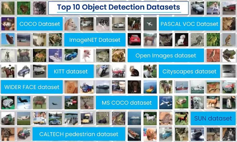 Top 10 Object Detection Datasets