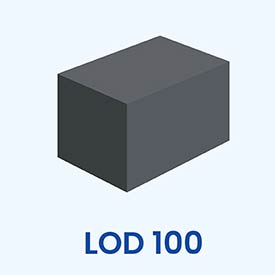LOD 100: Conceptual stage