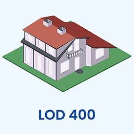 LOD 400: Fabrication and assembly stage