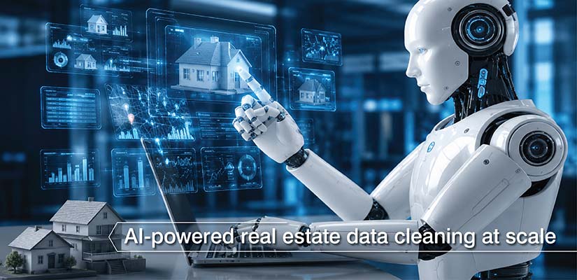 AI-Powered real estate data cleaning for high-volume databases