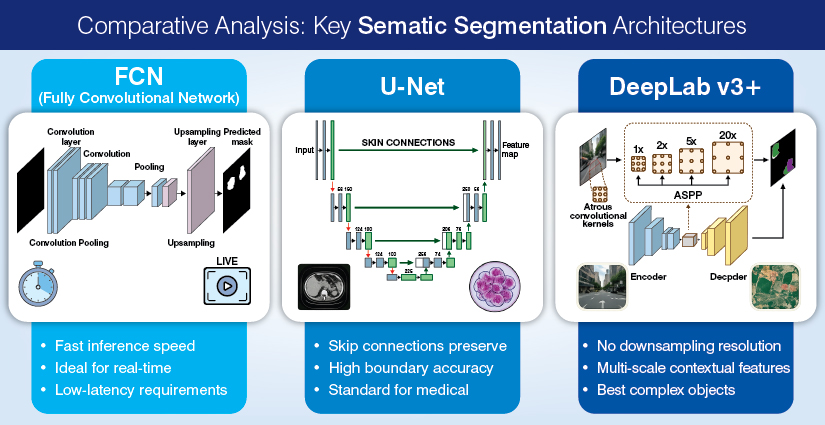 comparative analysis key semantic segmentation architecture