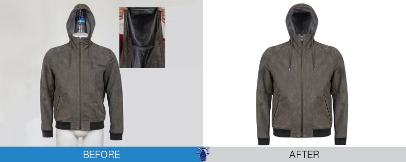 Ghost mannequin photo editing: The invisible mannequin (hollow 3-D) technique for apparel listings