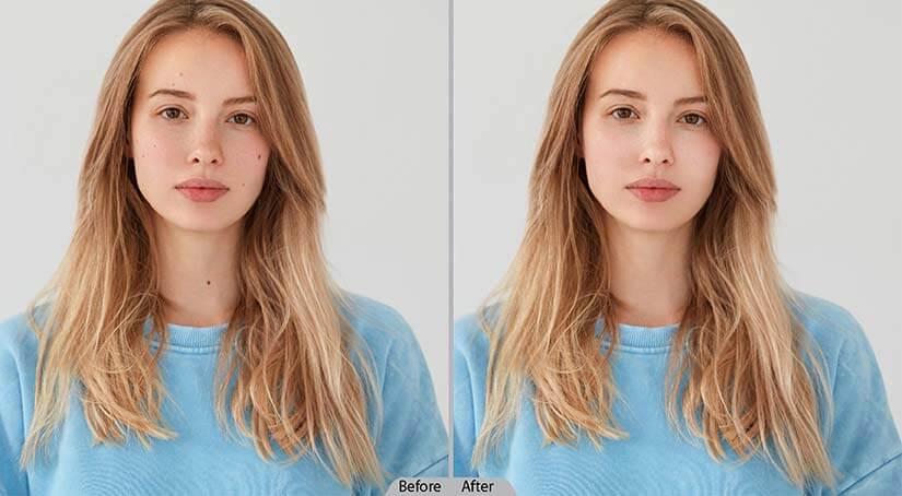 AI-Driven Portrait Retouching
