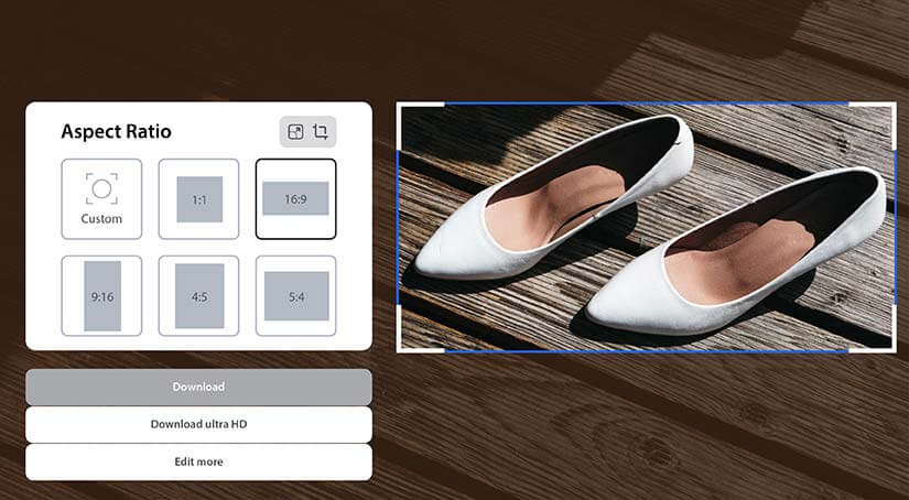 AI-Powered Cropping and Resizing