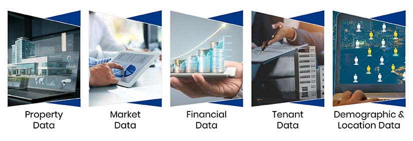 types of commercial real estate data