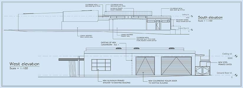 Elevation drawings