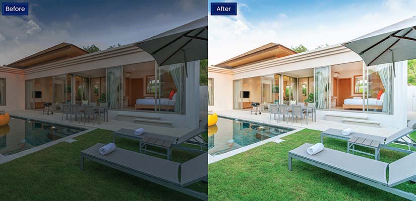 Strategic importance professional real estate photo editing