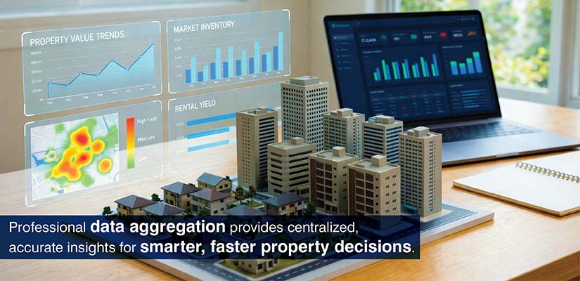 How professional real estate data aggregation resolves these challenges