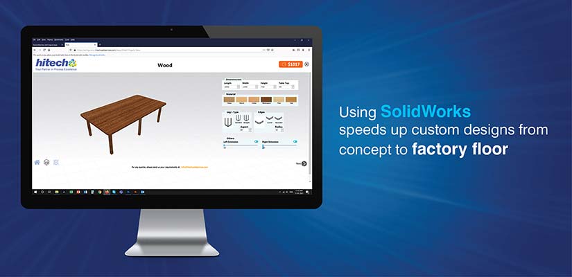 Role of SolidWorks CAD automation in modern furniture manufacturing