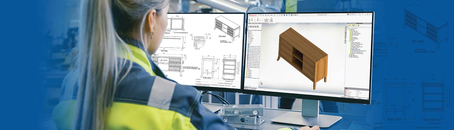How SolidWorks Enables Scalable Furniture Manufacturing Through CAD Automation